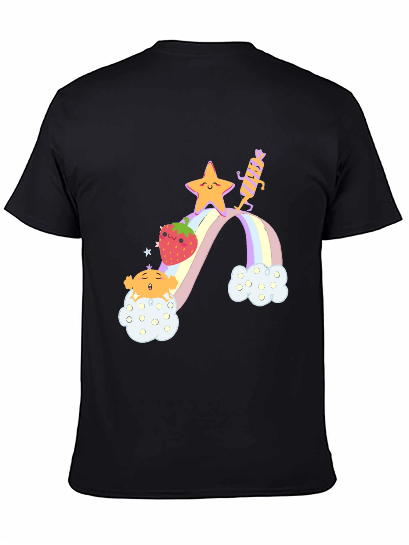 Rainbow Cloud Cartoon T-Shirt