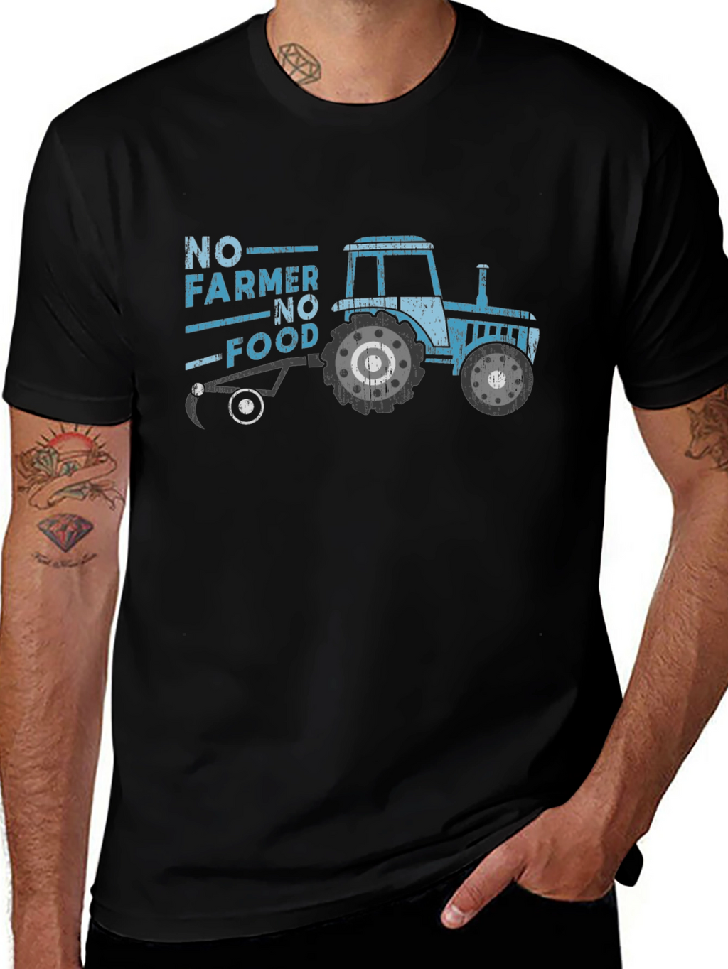 No Farmer No Food T-Shirt