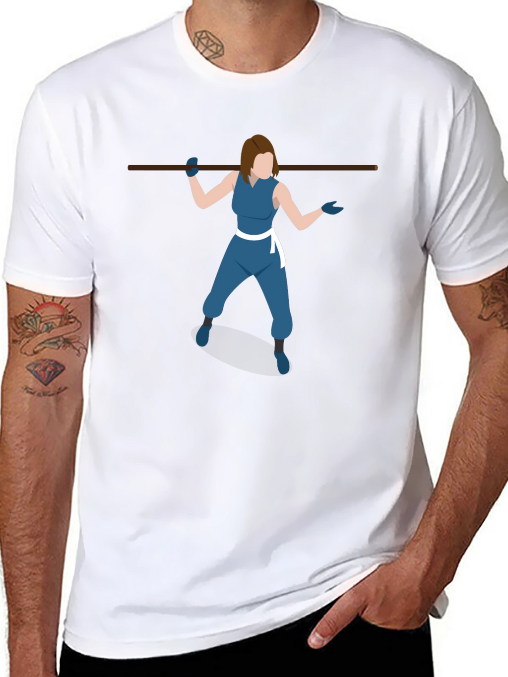 T-Shirt With Avatar Kyoshi Graphic