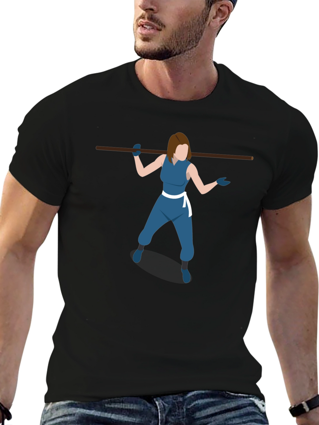 T-Shirt With Avatar Kyoshi Graphic