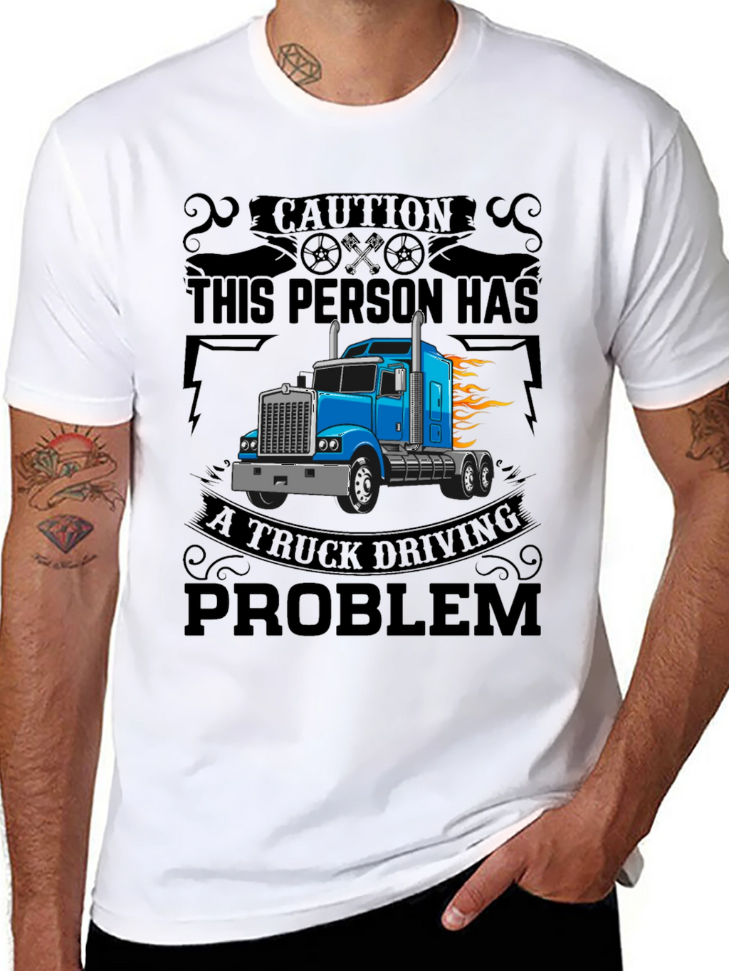Truck Driving Problem T-Shirt