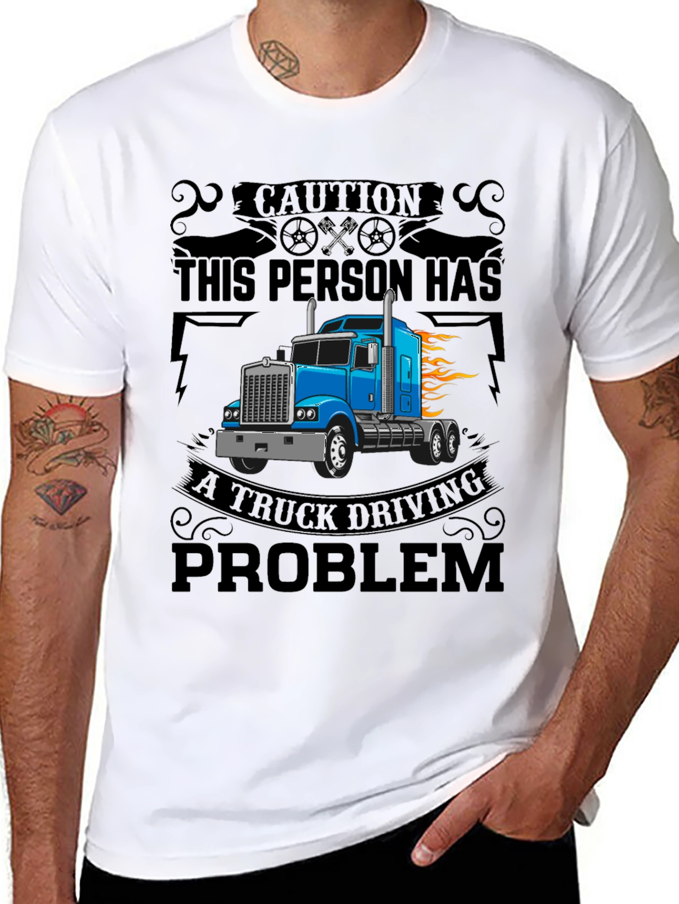 Truck Driving Problem T-Shirt