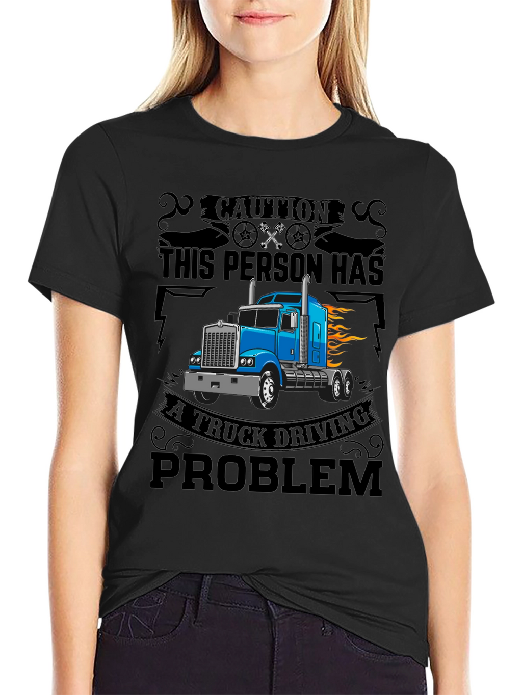 Truck Driving Problem T-Shirt