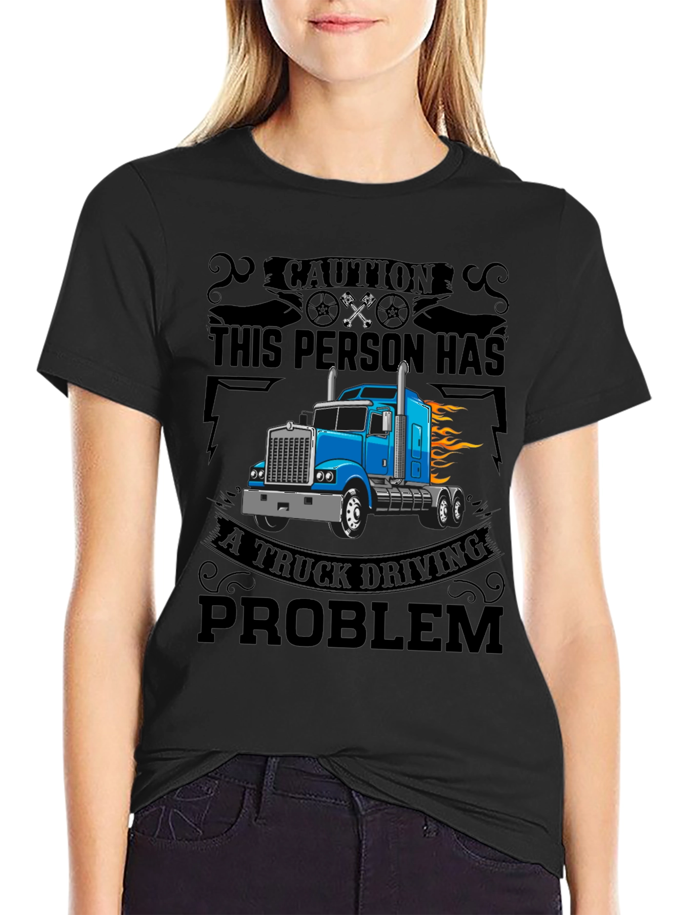 Truck Driving Problem T-Shirt