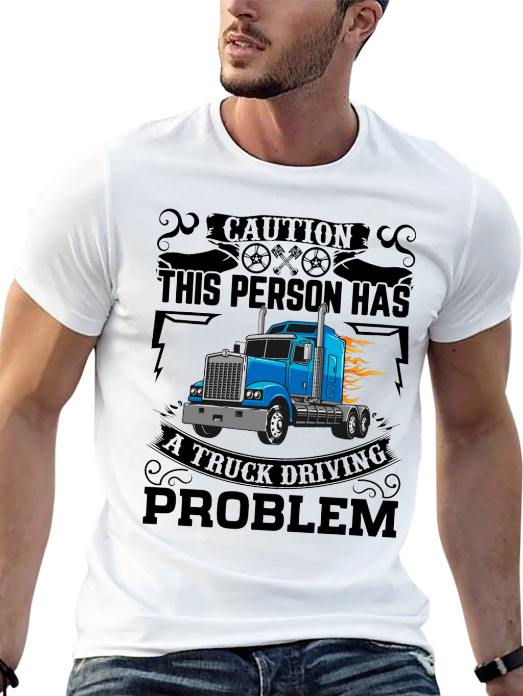 Truck Driving Problem T-Shirt