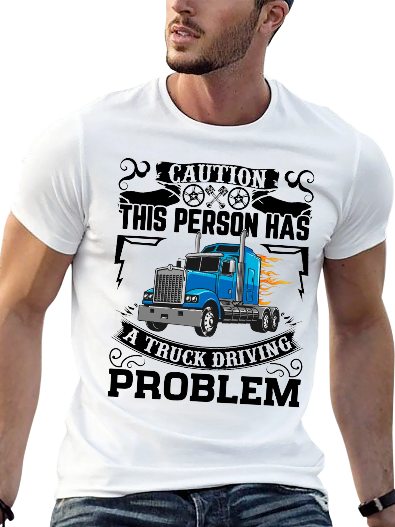 Truck Driving Problem T-Shirt