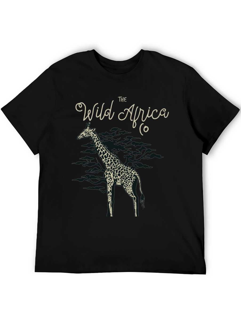 The Wild Africa Co. Giraffe Graphic T-Shirt