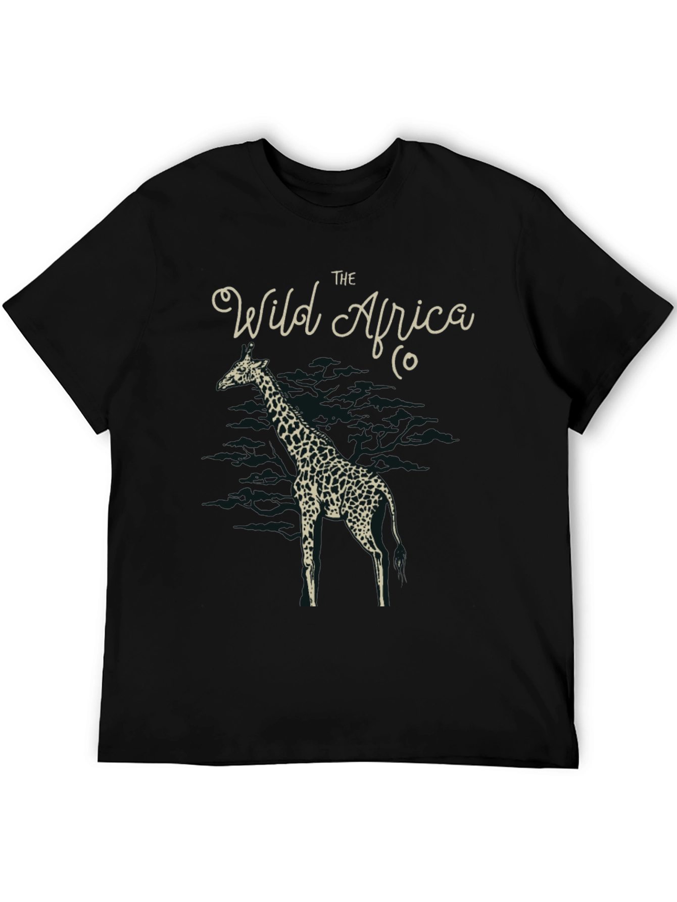 The Wild Africa Co. Giraffe Graphic T-Shirt