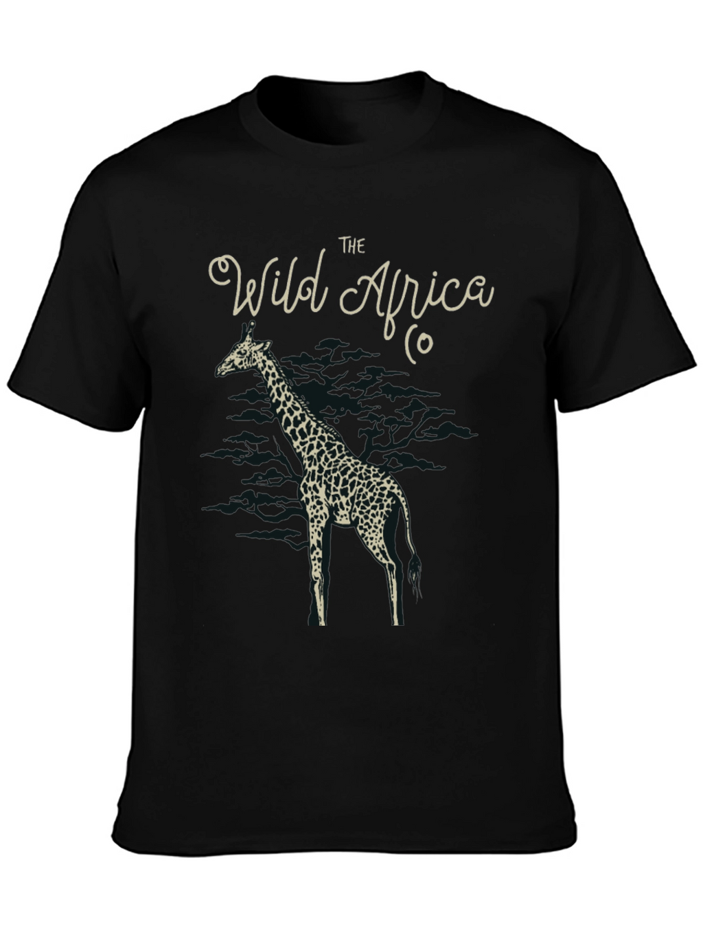 The Wild Africa Co. Giraffe Graphic T-Shirt