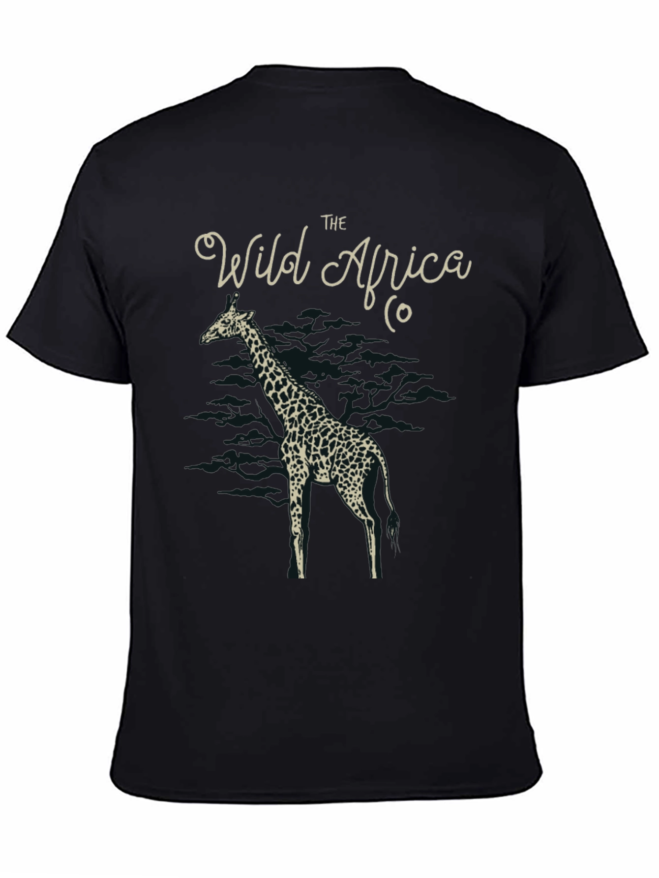 The Wild Africa Co. Giraffe Graphic T-Shirt