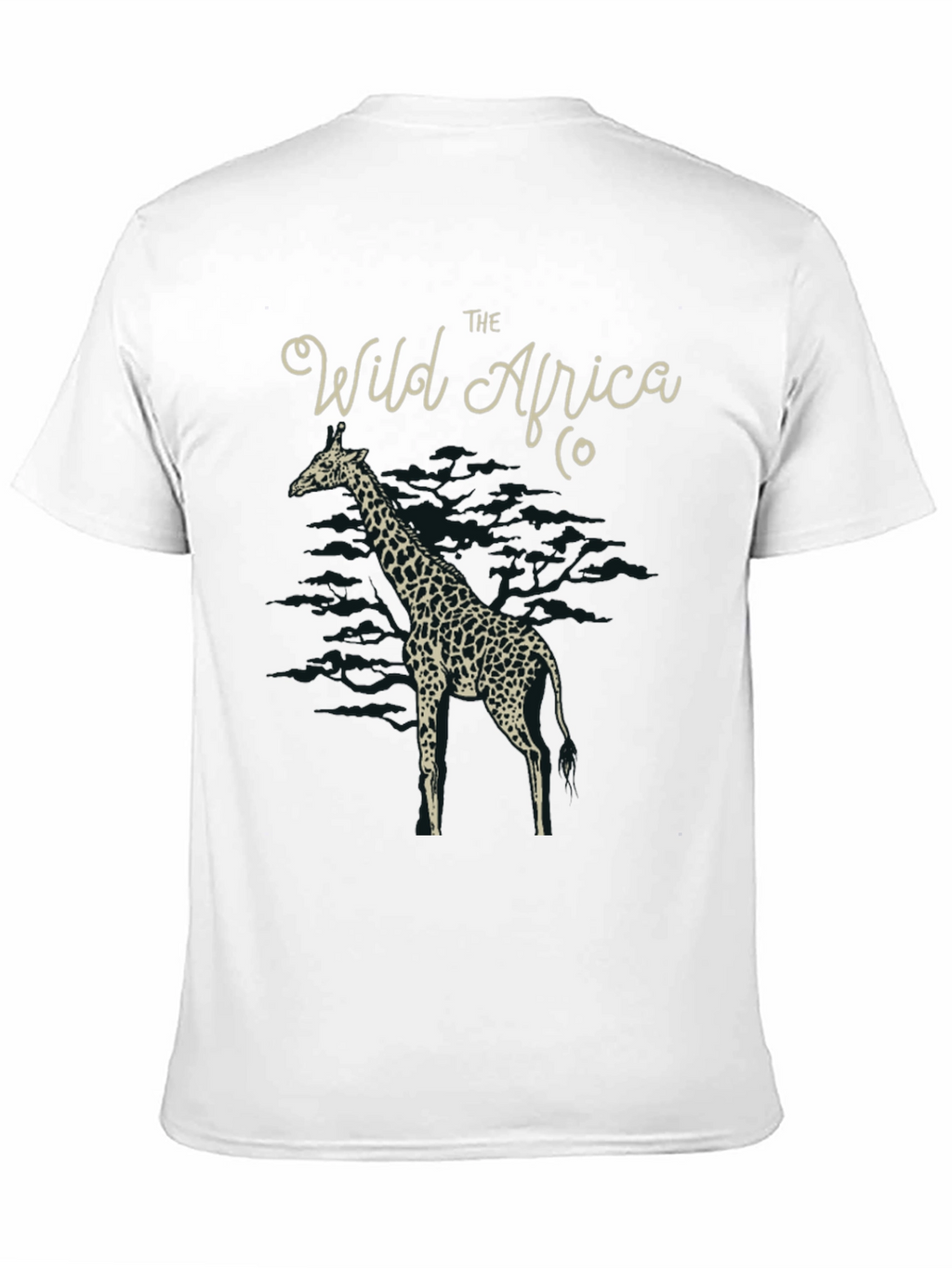 The Wild Africa Co. Giraffe Graphic T-Shirt