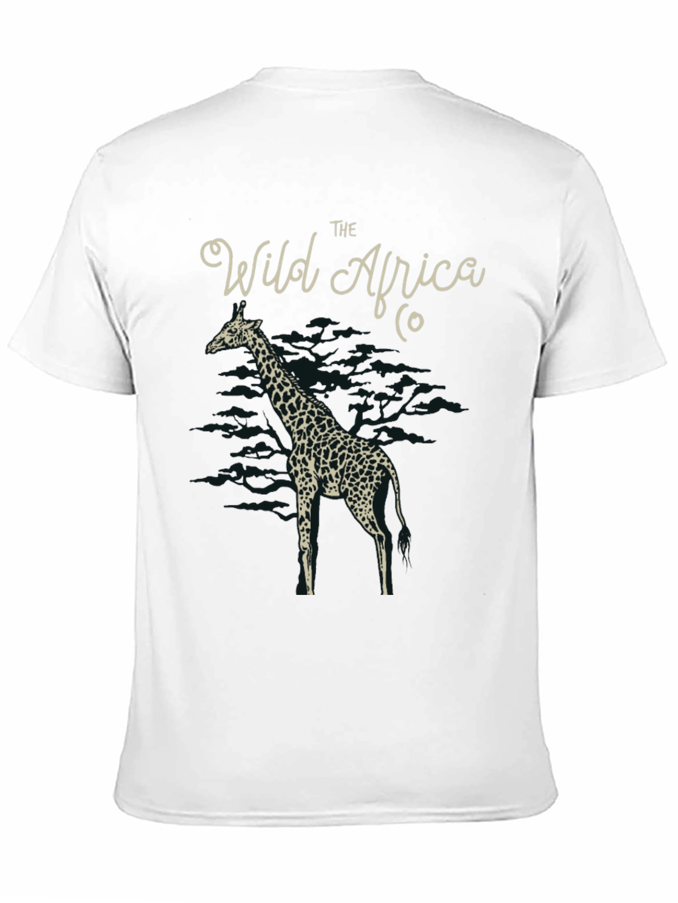The Wild Africa Co. Giraffe Graphic T-Shirt