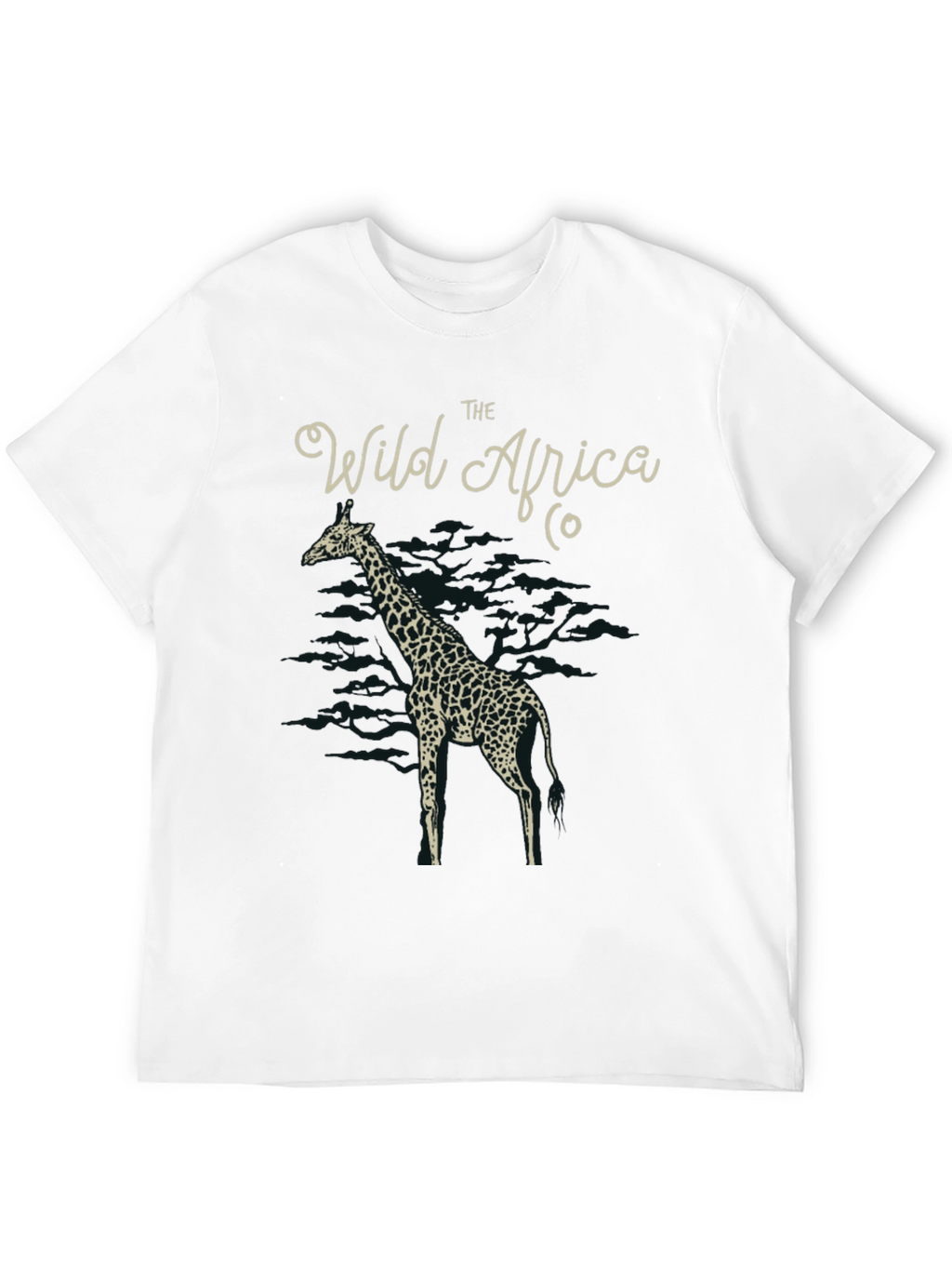 The Wild Africa Co. Giraffe Graphic T-Shirt