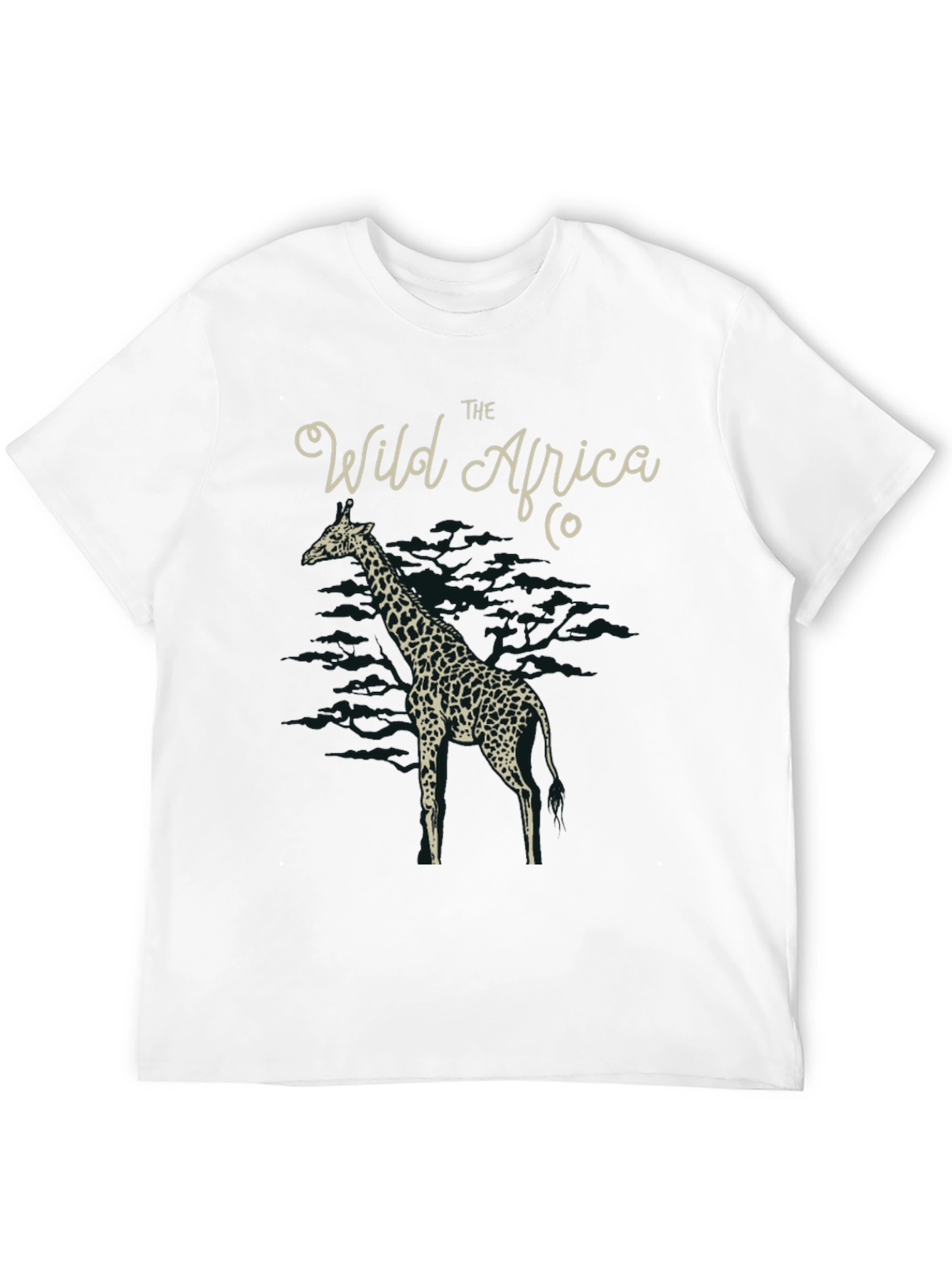 The Wild Africa Co. Giraffe Graphic T-Shirt
