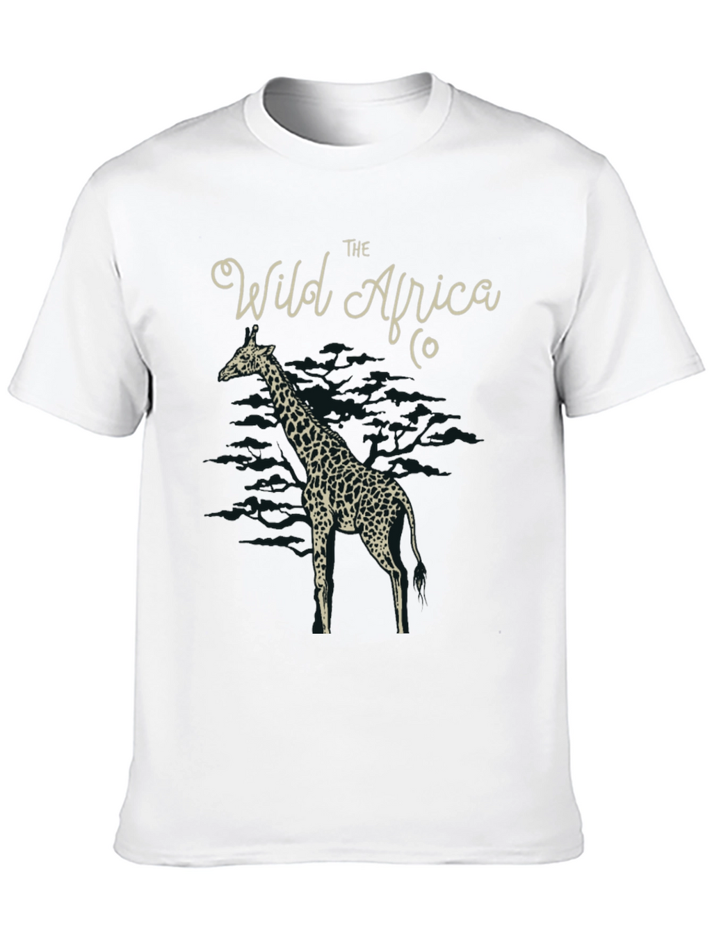 The Wild Africa Co. Giraffe Graphic T-Shirt