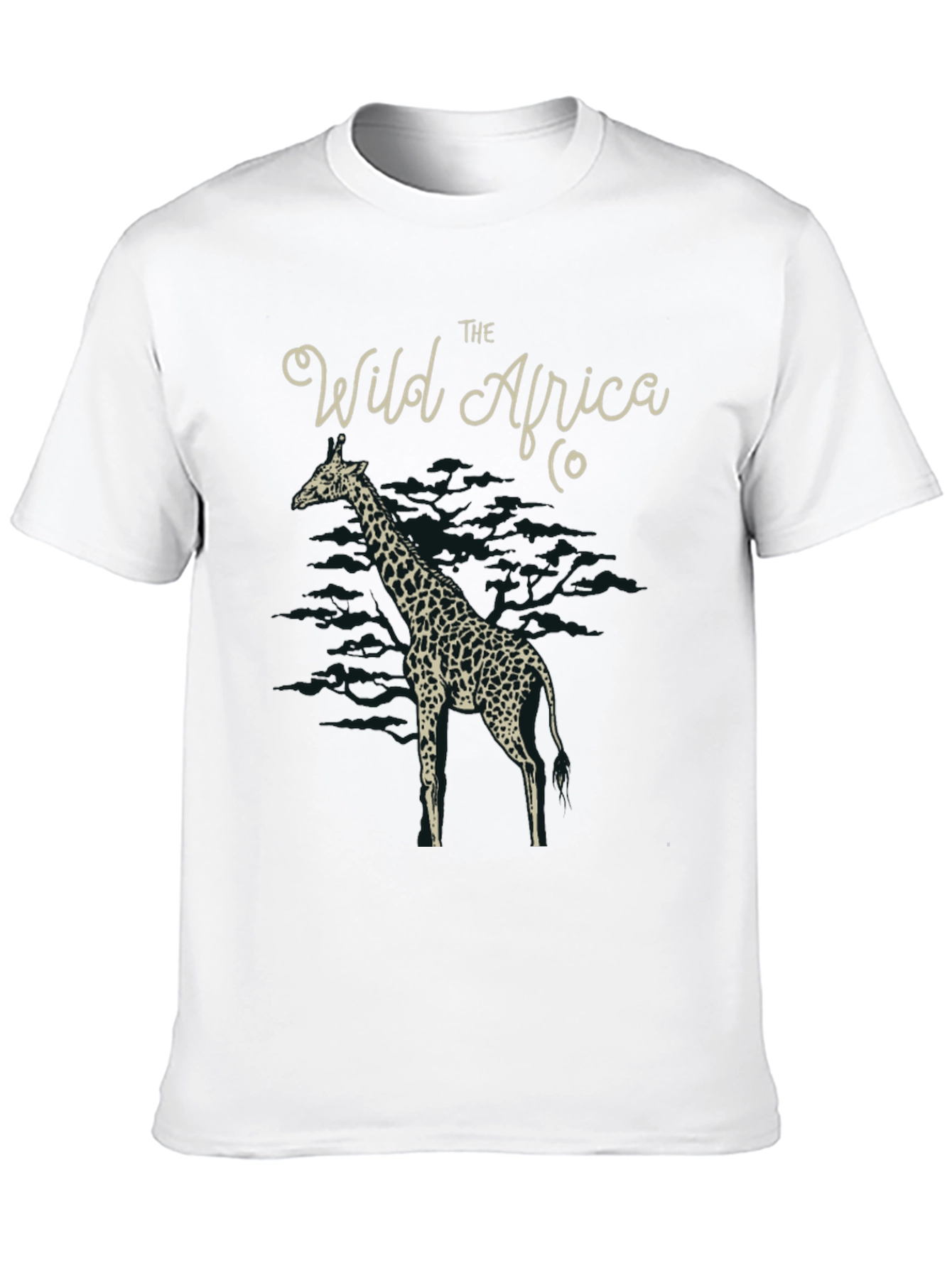 The Wild Africa Co. Giraffe Graphic T-Shirt