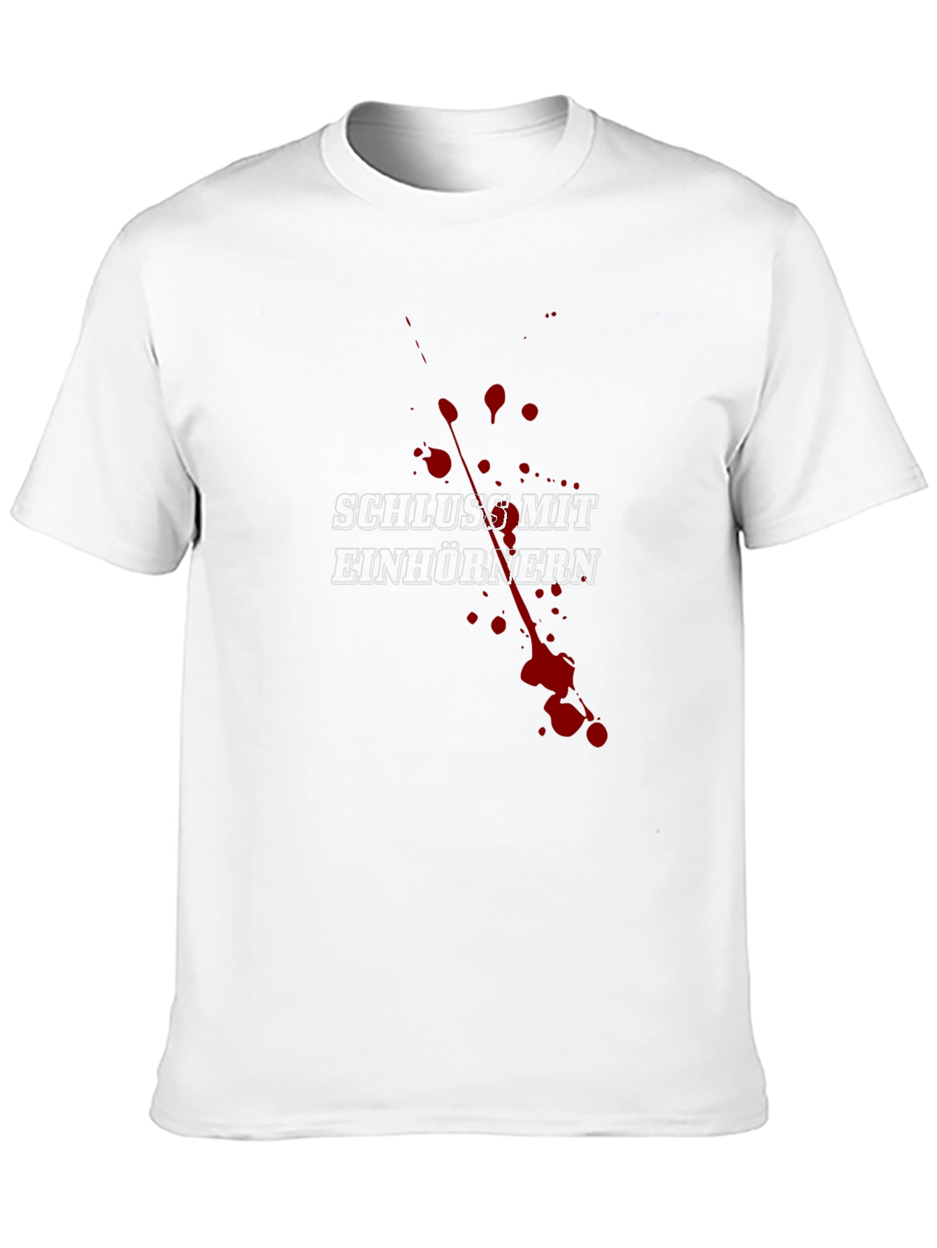 Schluss Mit Einhörnern Funny Graphic Tee