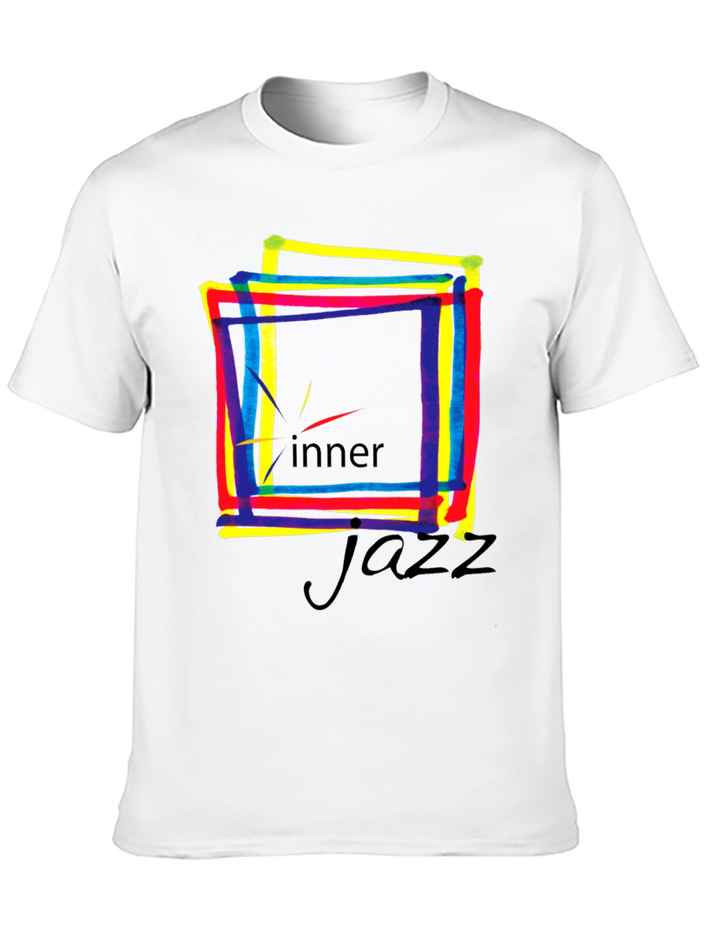 Inner Jazz Graphic T-Shirt - Black