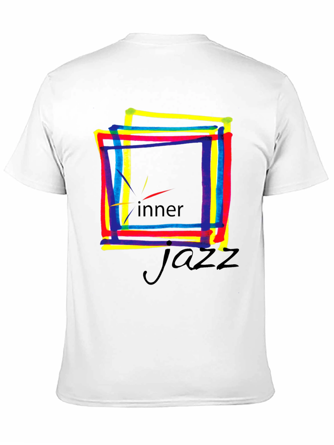 Inner Jazz Graphic T-Shirt - Black