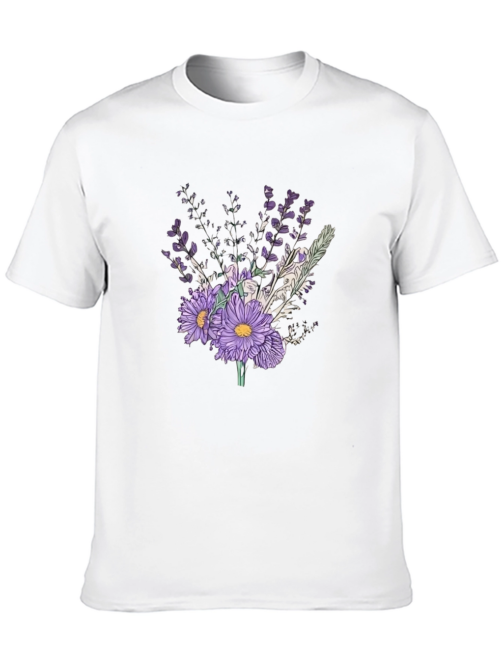 Floral Bouquet Graphic T-Shirt