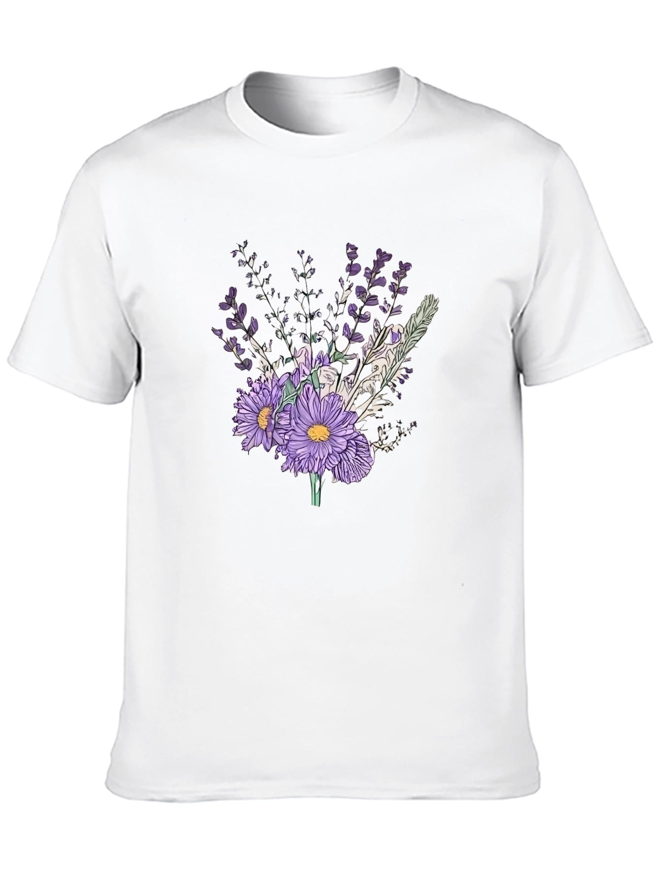Floral Bouquet Graphic T-Shirt