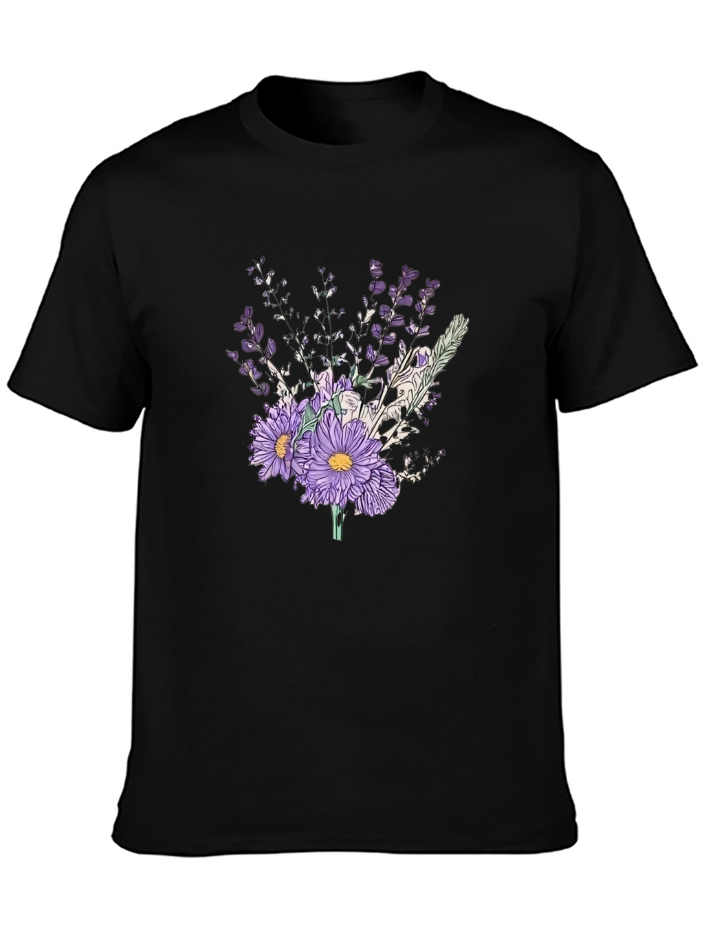 Floral Bouquet Graphic T-Shirt