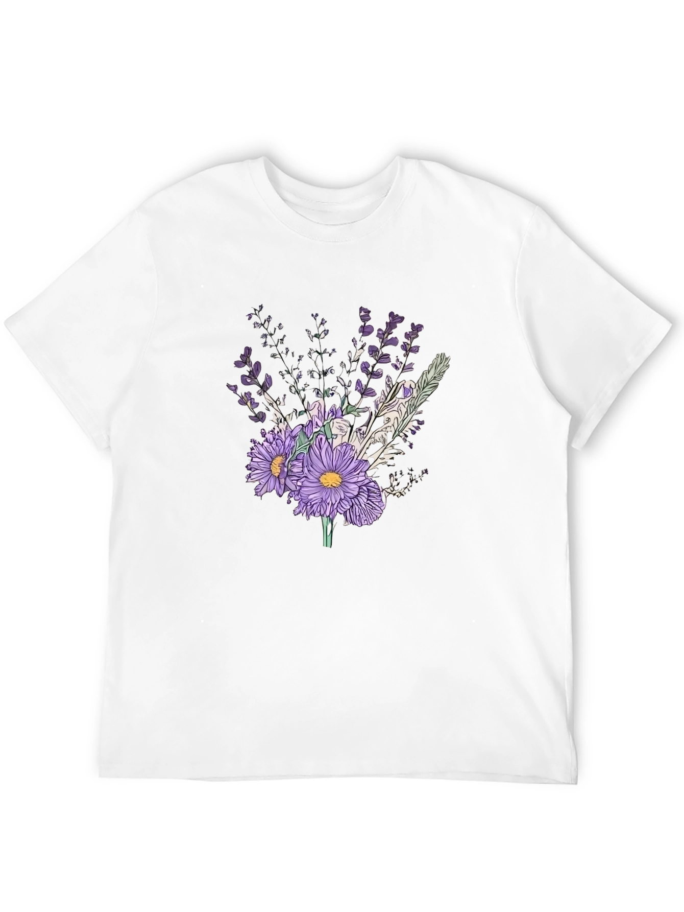Floral Bouquet Graphic T-Shirt