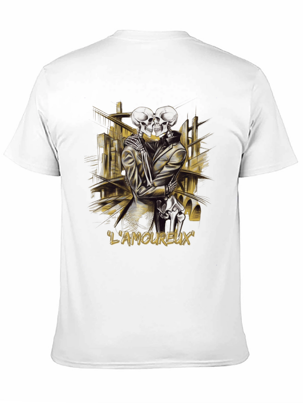 LAmoureux Skeleton Graphic T-Shirt