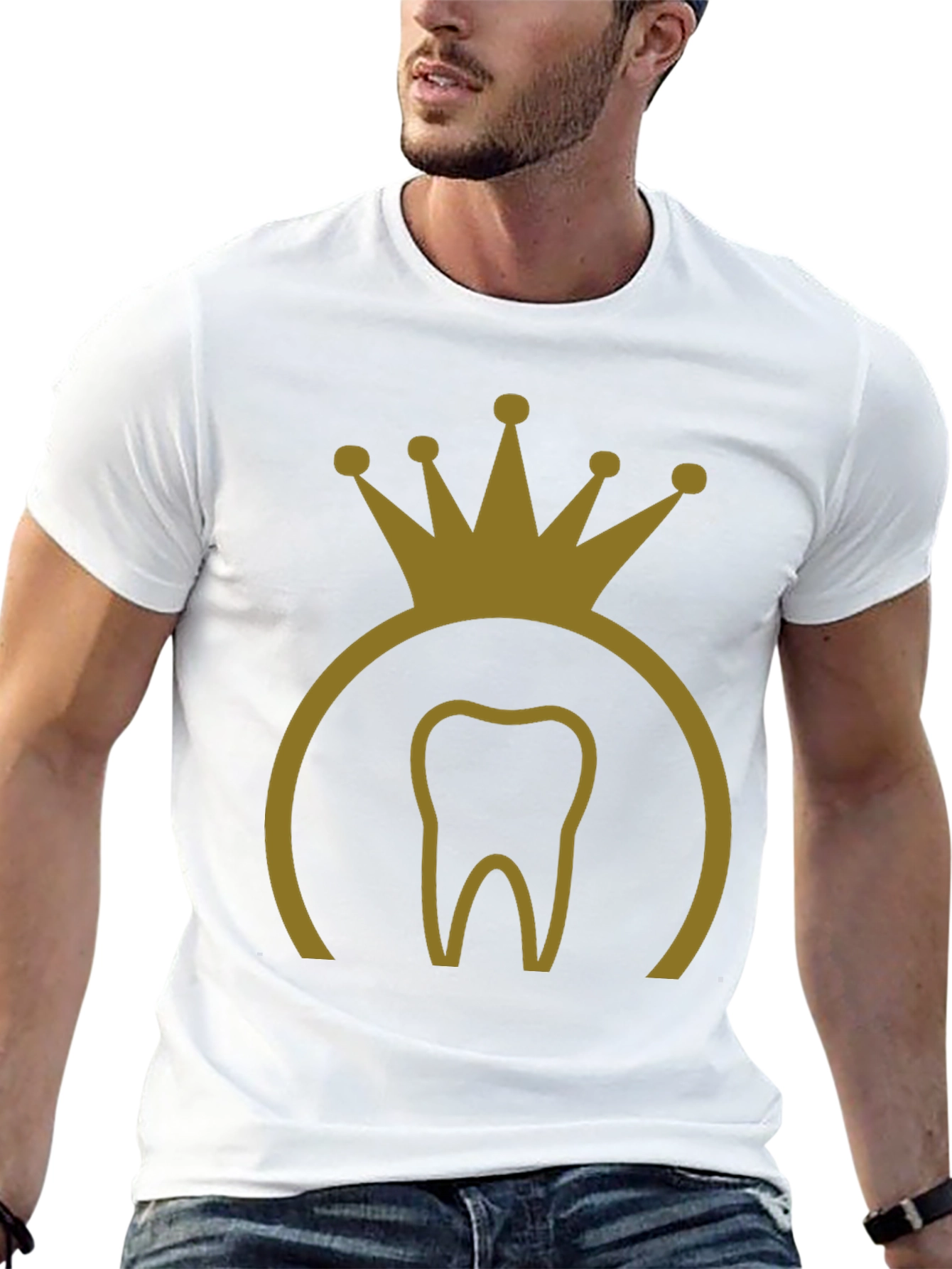 Tooth King T-Shirt - Dentist Apparel