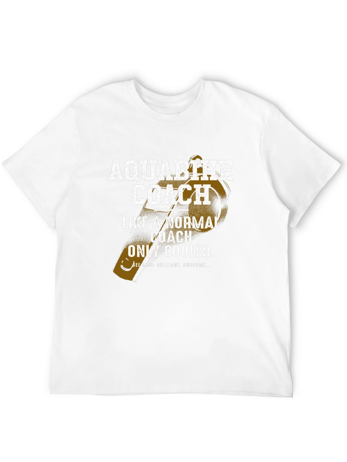 Aquabike Coach T-Shirt - Cool Coach Gift