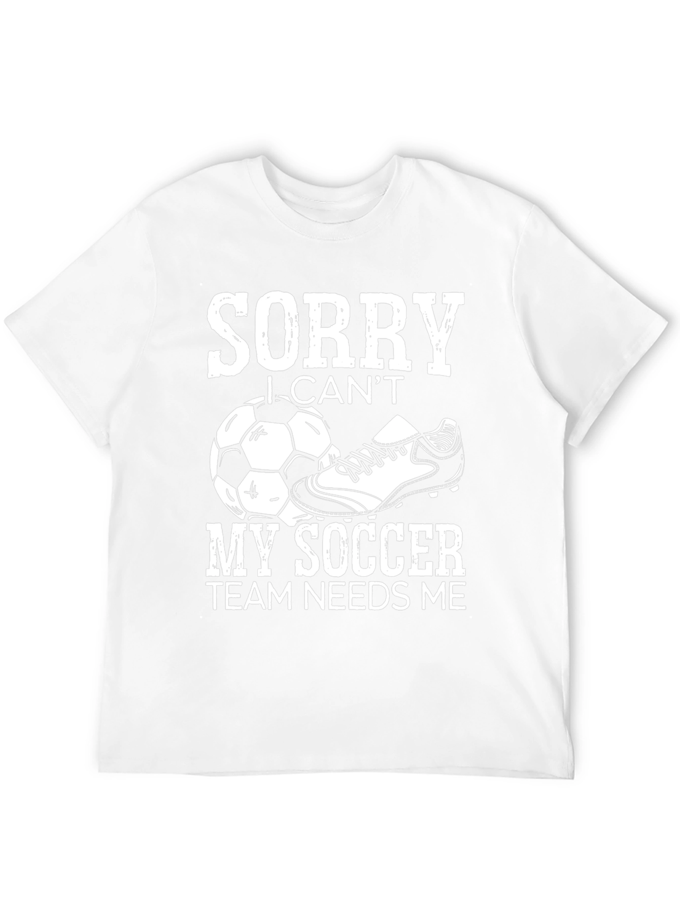 Sorry I Cant Soccer Graphic Tee