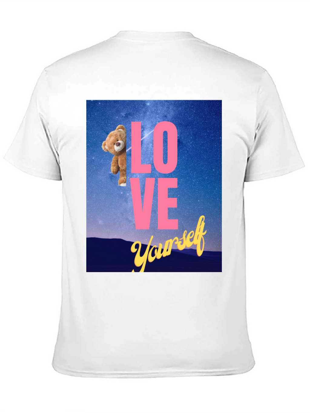 Love Yourself Teddy Bear Graphic Tee