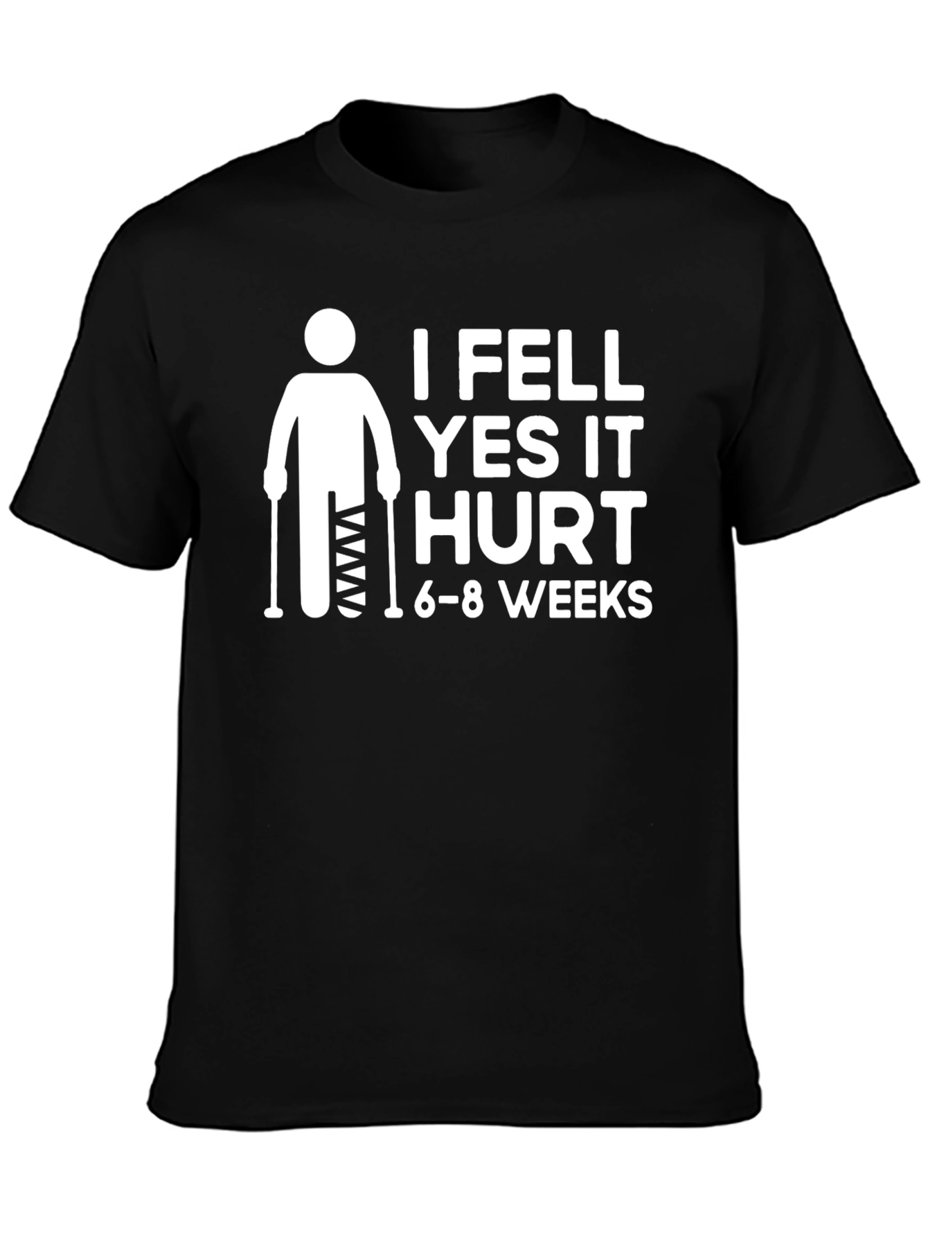 I Fell Yes It Hurt T-Shirt