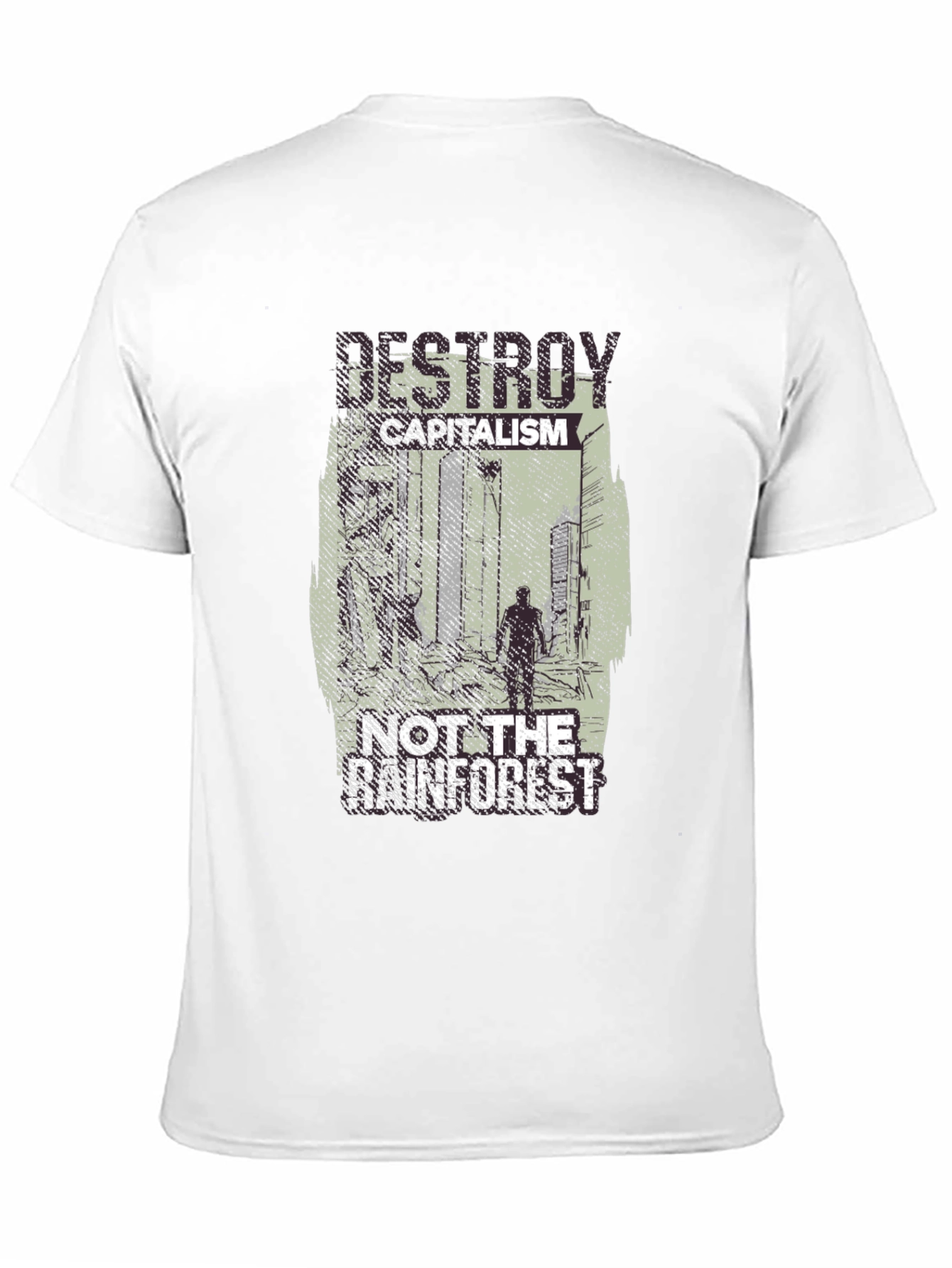 Destroy Capitalism Not the Rainforest T-Shirt