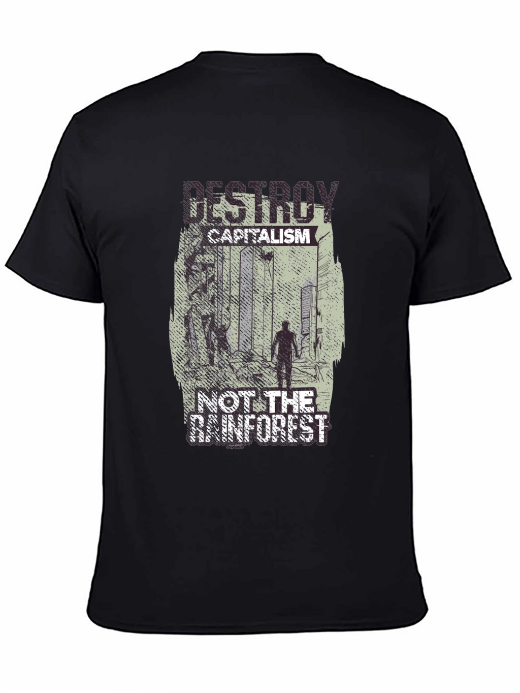 Destroy Capitalism Not the Rainforest T-Shirt