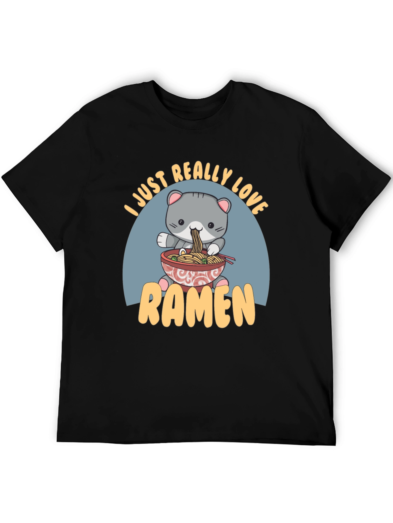 Cute Ramen Cat T-Shirt