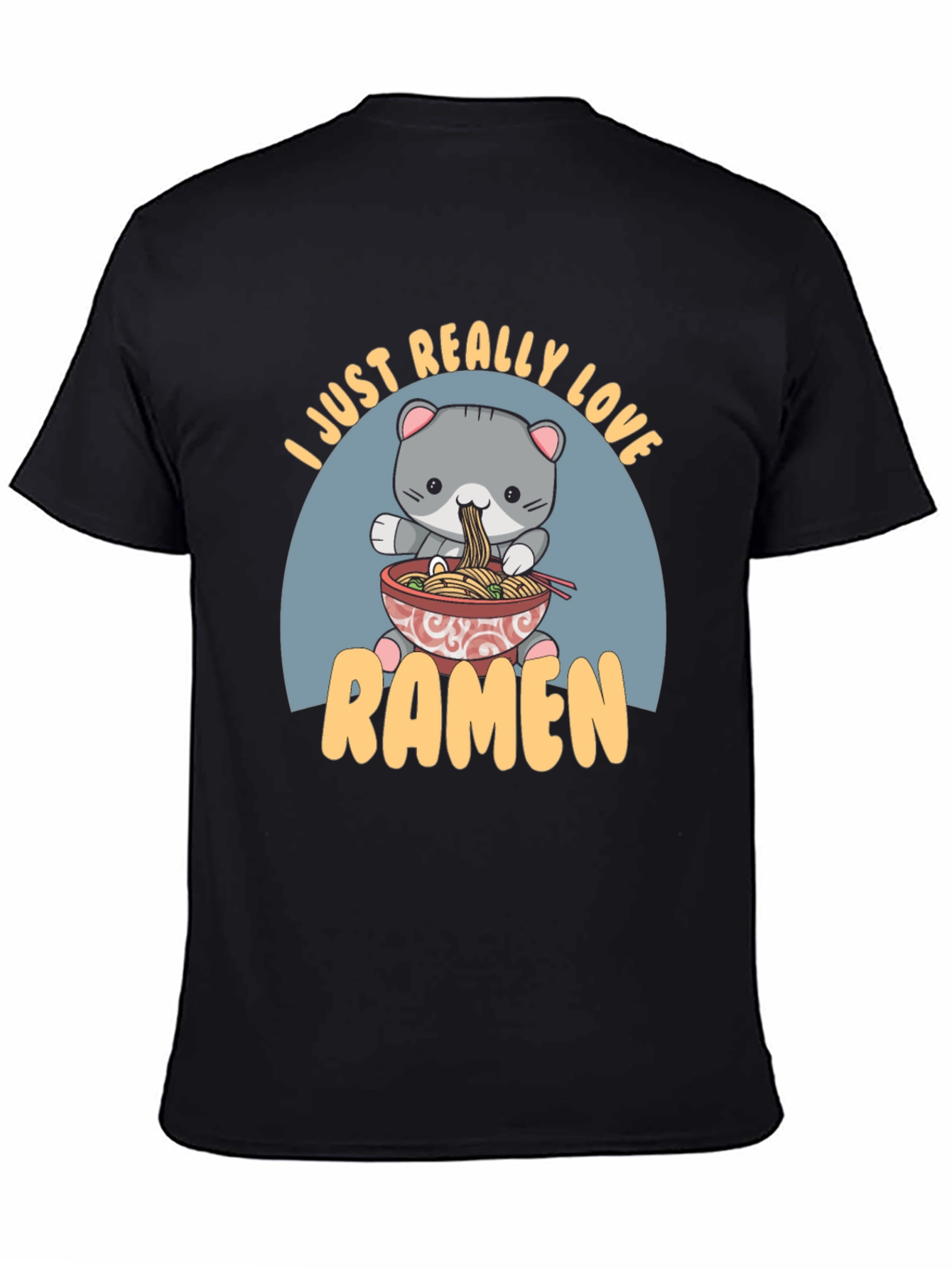 Cute Ramen Cat T-Shirt