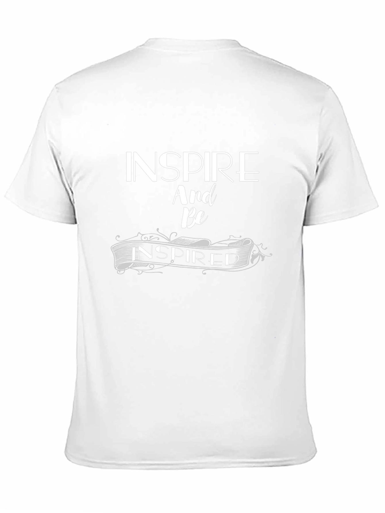 Inspire And Be Inspired Graphic Tee - Black