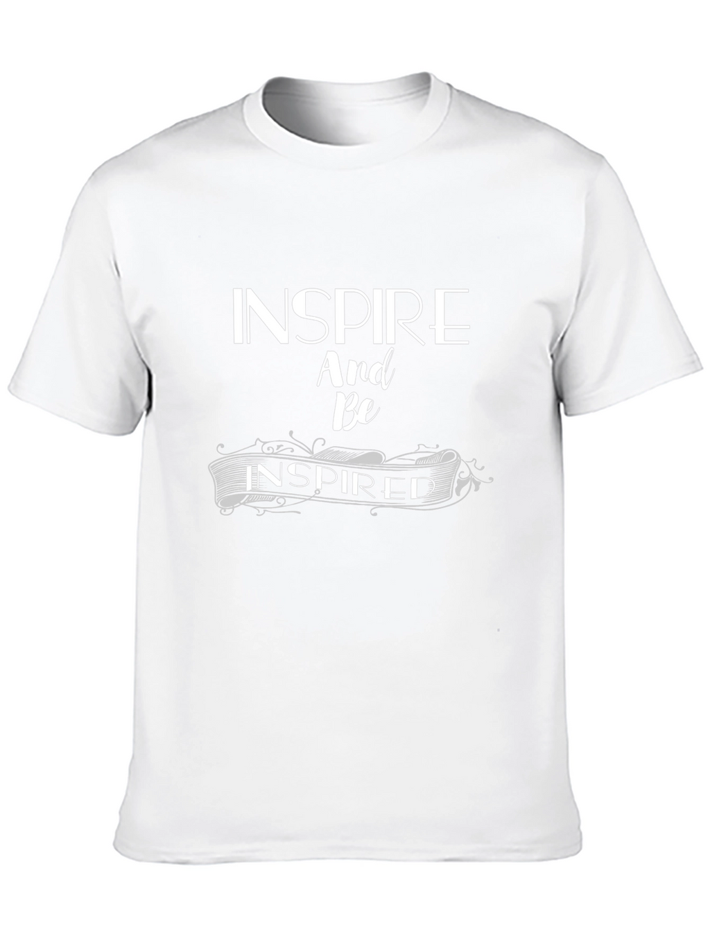 Inspire And Be Inspired Graphic Tee - Black