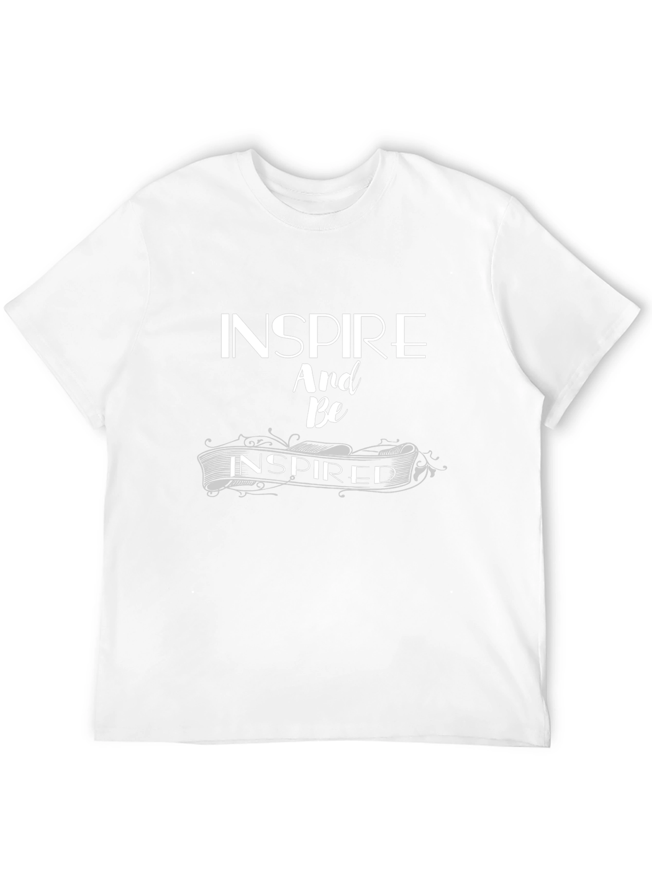 Inspire And Be Inspired Graphic Tee - Black