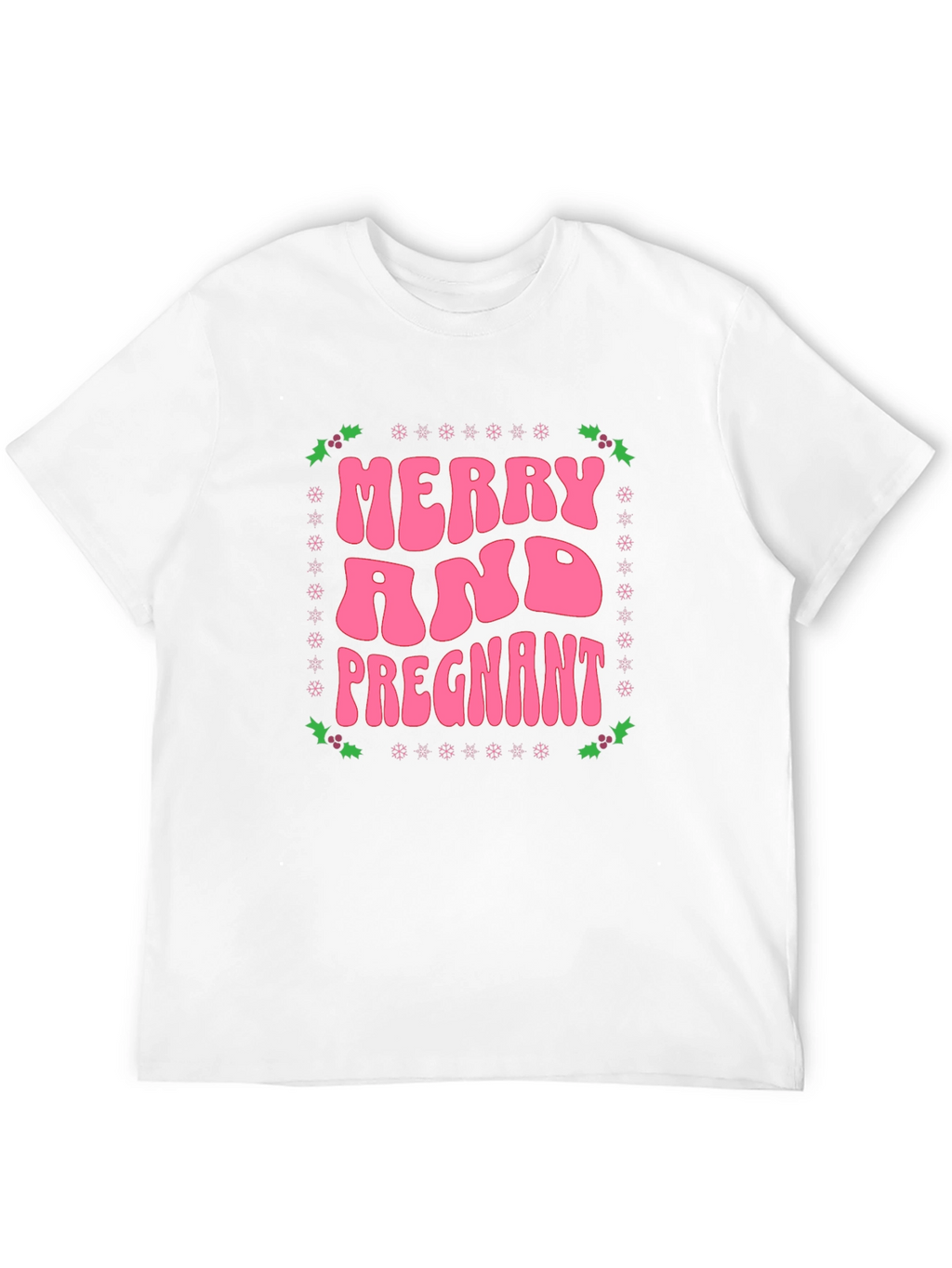 Merry and Pregnant Graphic Tee