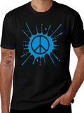 Peace Sign Splash T-Shirt