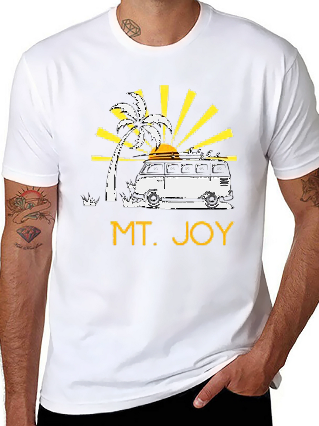 Mt. Joy Graphic T-Shirt - Retro Surf Van Design