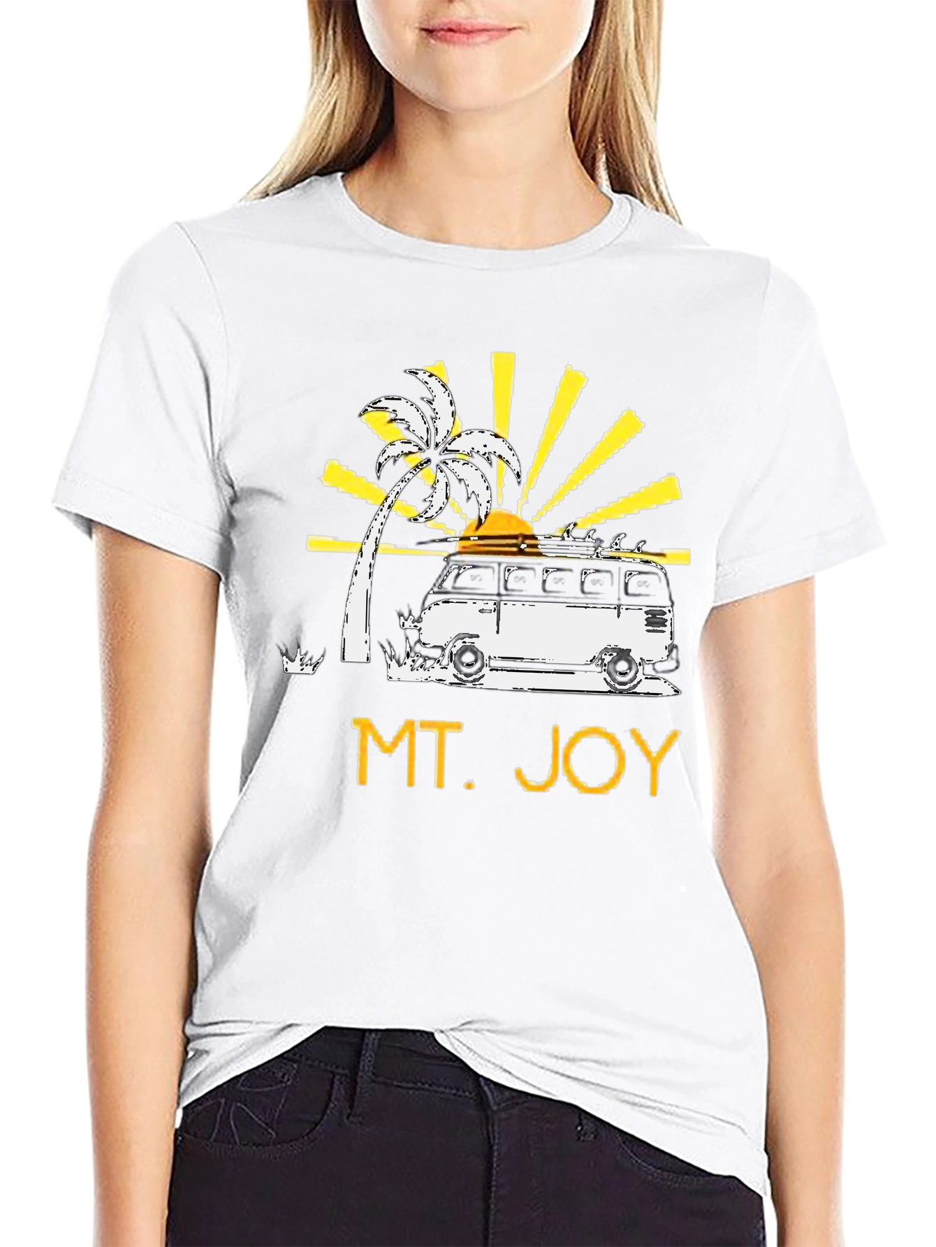 Mt. Joy Graphic T-Shirt - Retro Surf Van Design