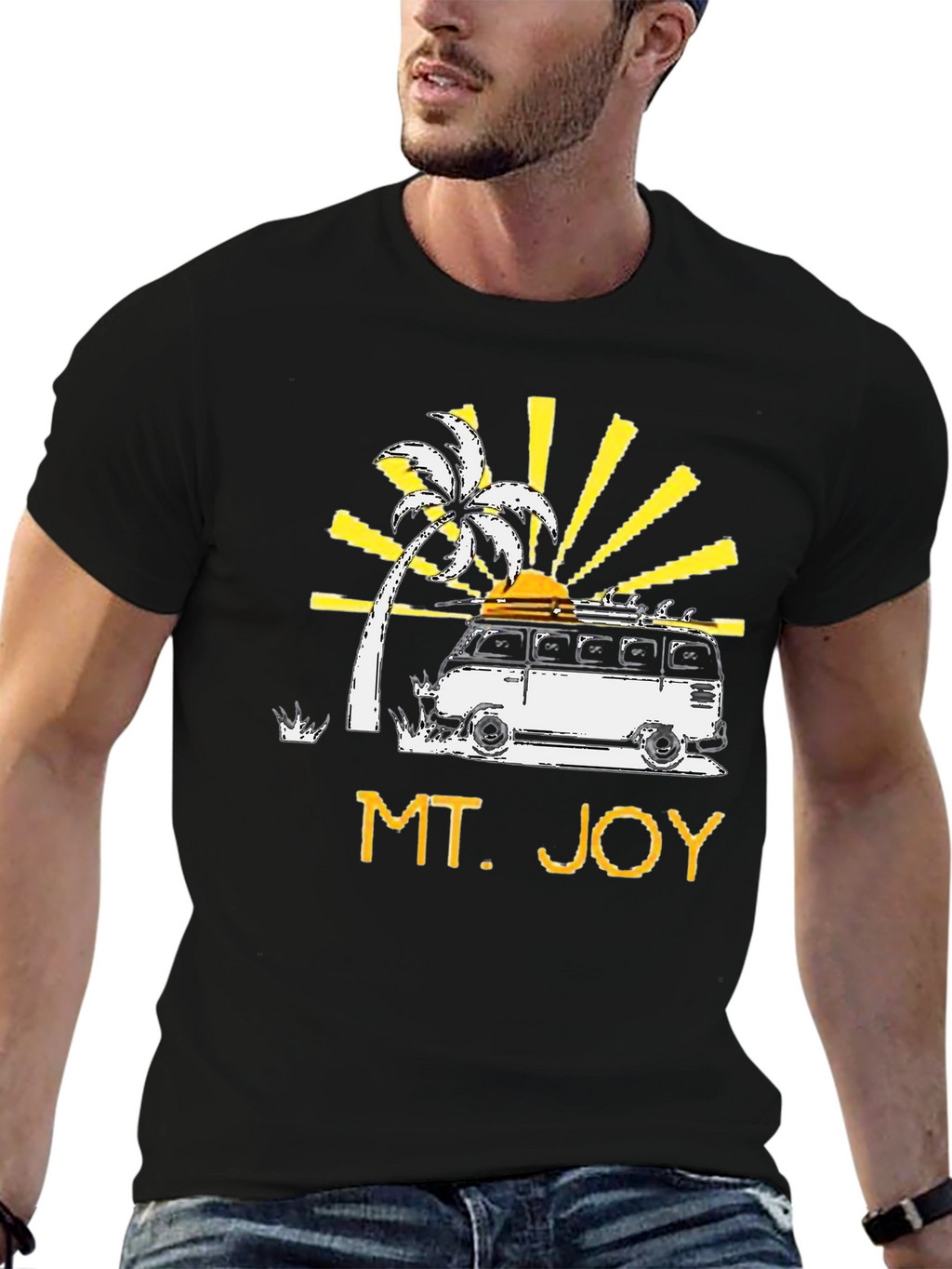 Mt. Joy Graphic T-Shirt - Retro Surf Van Design