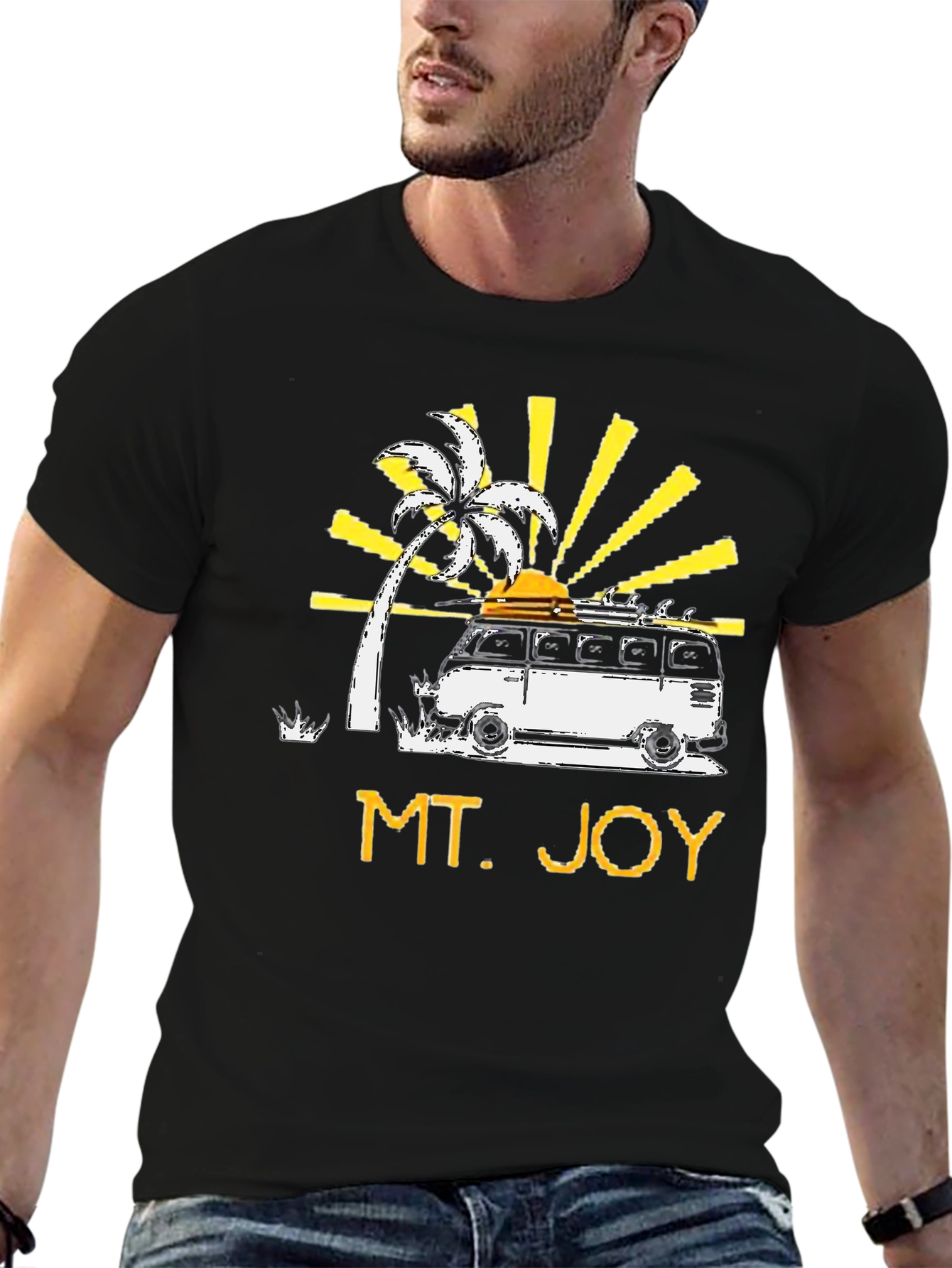 Mt. Joy Graphic T-Shirt - Retro Surf Van Design
