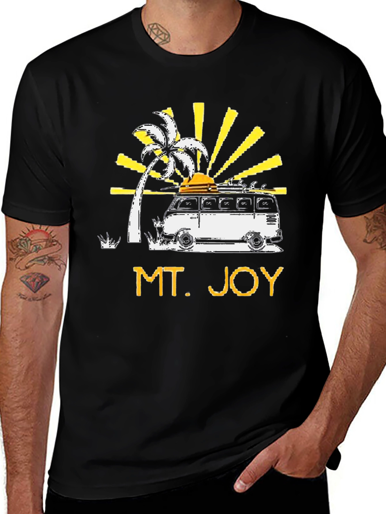 Mt. Joy Graphic T-Shirt - Retro Surf Van Design