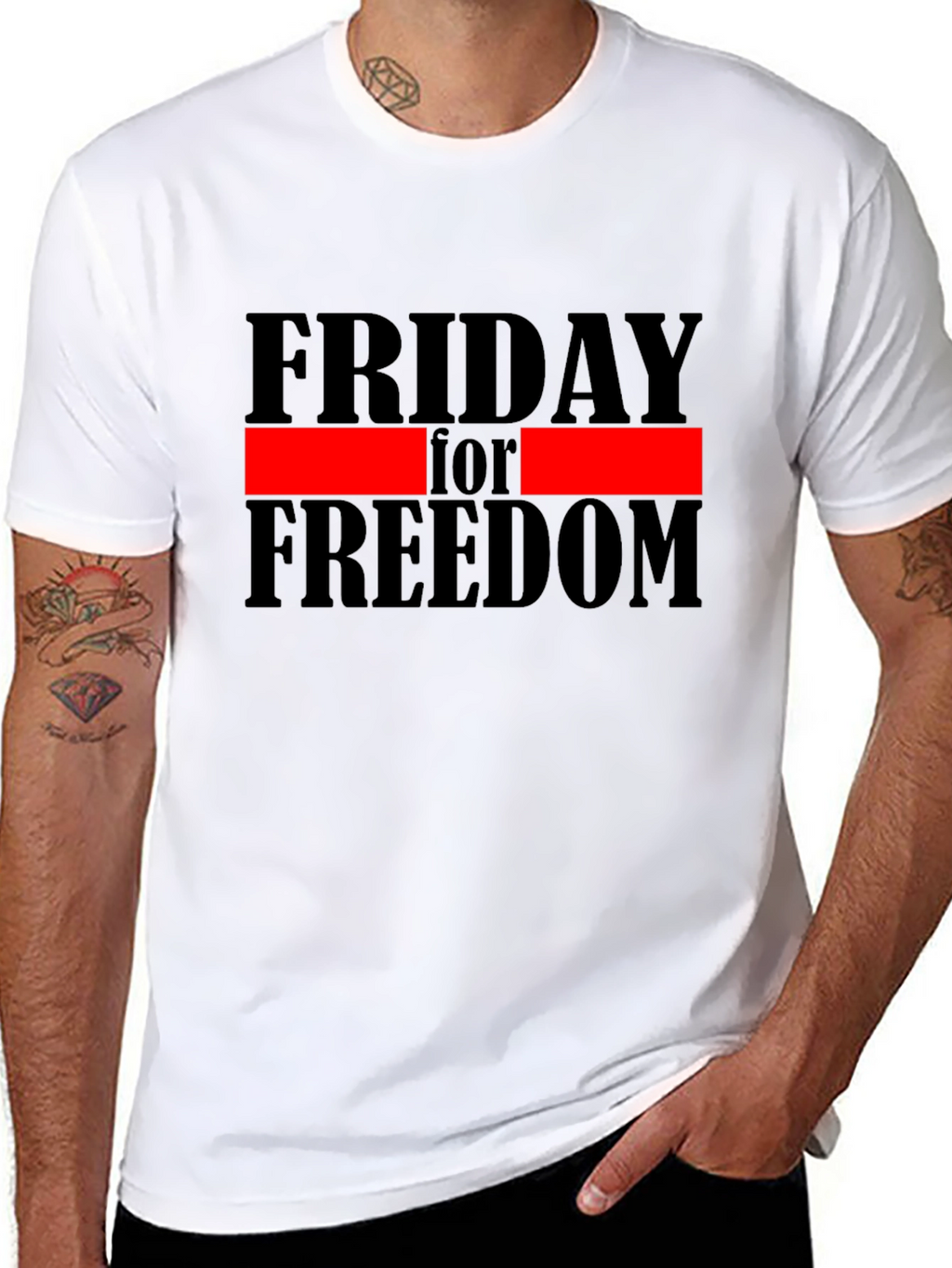 Friday for Freedom Graphic T-Shirt