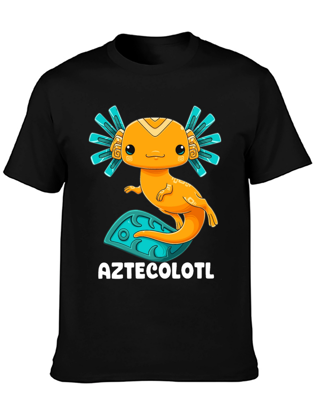 Aztecolotl T-Shirt: Cute Axolotl Graphic Tee