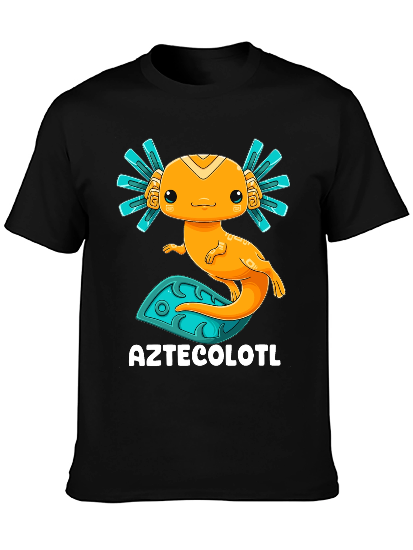Aztecolotl T-Shirt: Cute Axolotl Graphic Tee